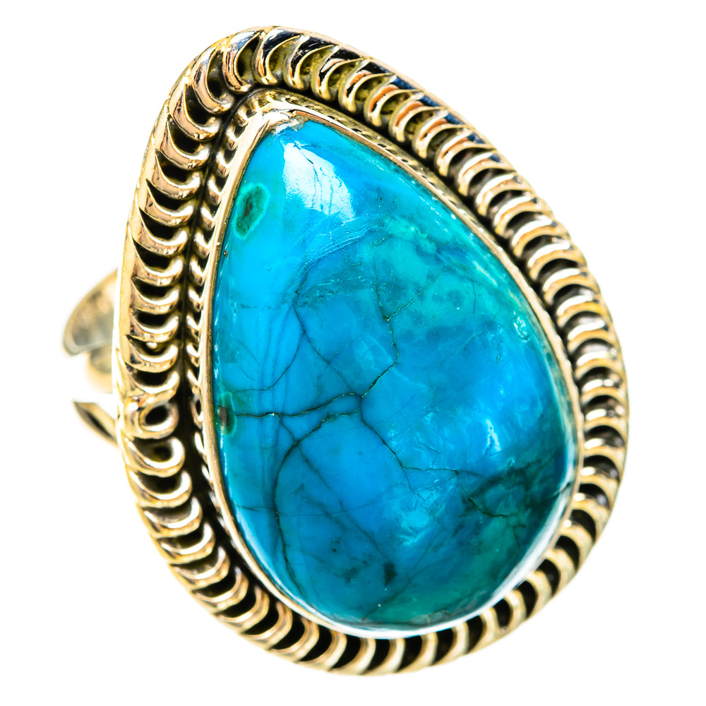 Chrysocolla Rings handcrafted by Anasilvercos - RING120376 - Photo 2