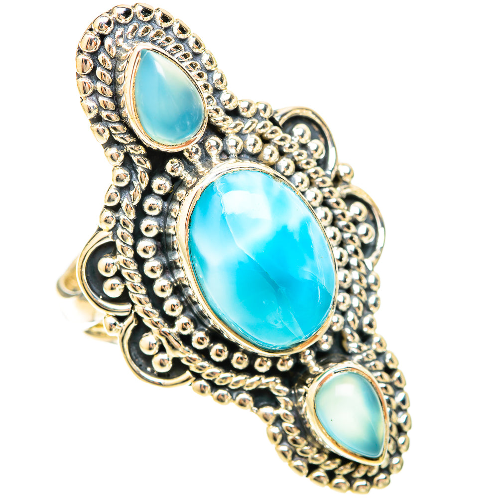 Larimar Rings handcrafted by Anasilvercos - RING120379 - Photo 2