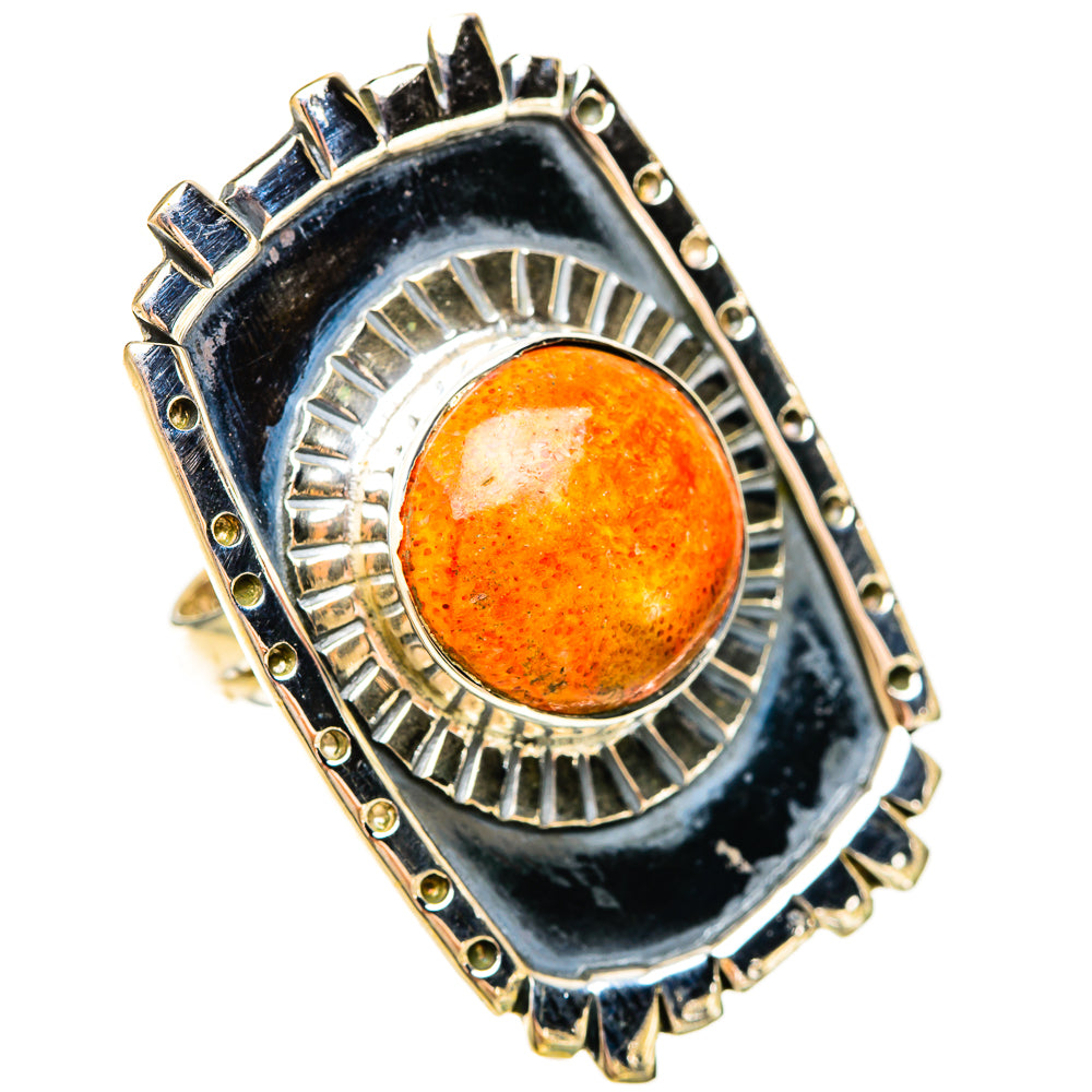 Sponge Coral Rings handcrafted by Anasilvercos - RING120394 - Photo 2