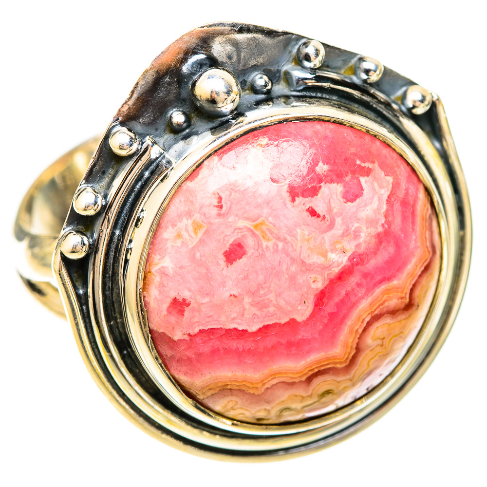 Rhodochrosite Rings handcrafted by Anasilvercos - RING120396 - Photo 2