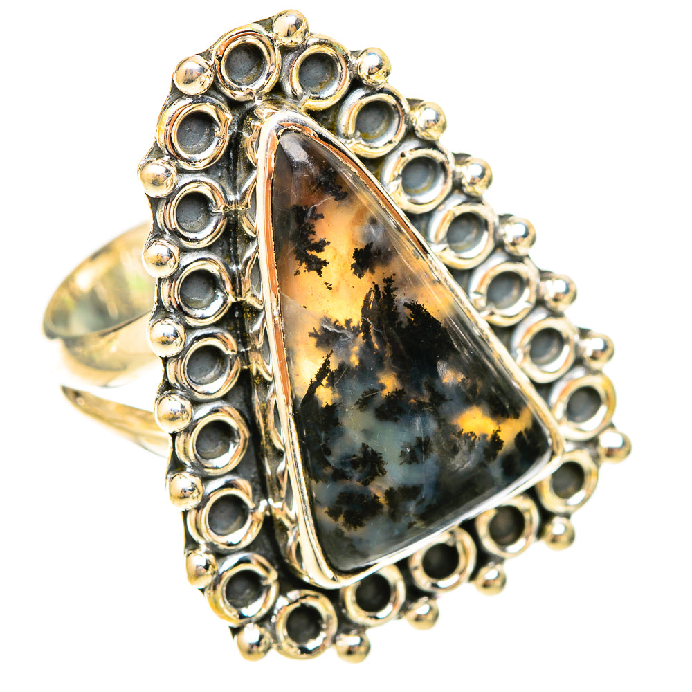 Dendritic Opal Rings handcrafted by Anasilvercos - RING120400 - Photo 2