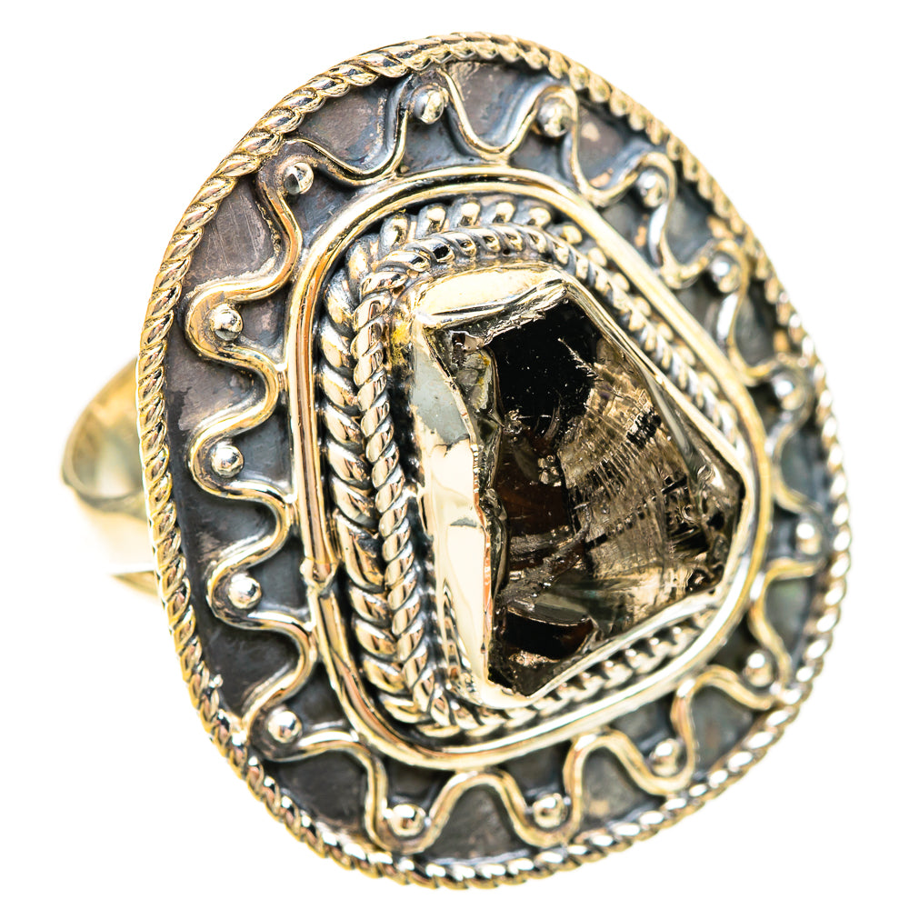 Tektite Rings handcrafted by Anasilvercos - RING120401 - Photo 2