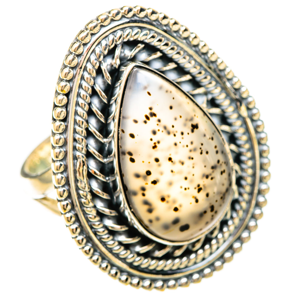 Montana Agate Rings handcrafted by Anasilvercos - RING120408 - Photo 2