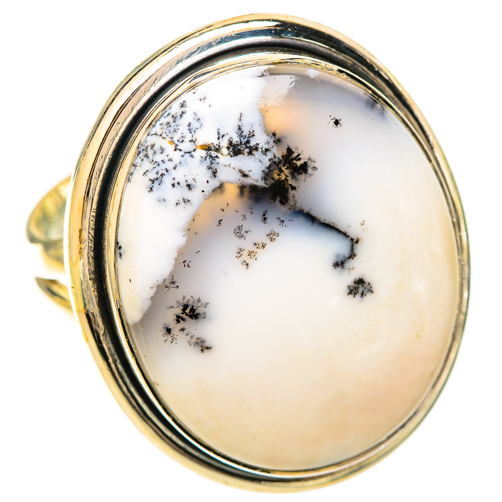Dendritic Opal Rings handcrafted by Anasilvercos - RING120410 - Photo 2