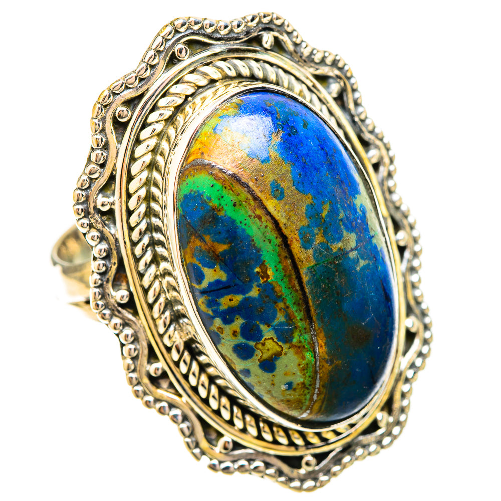 Azurite Rings handcrafted by Anasilvercos - RING120414 - Photo 2