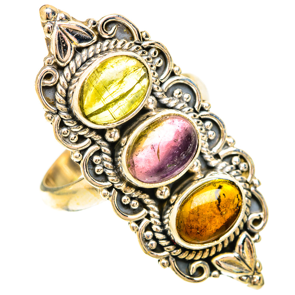 Tourmaline Rings handcrafted by Anasilvercos - RING120416 - Photo 2