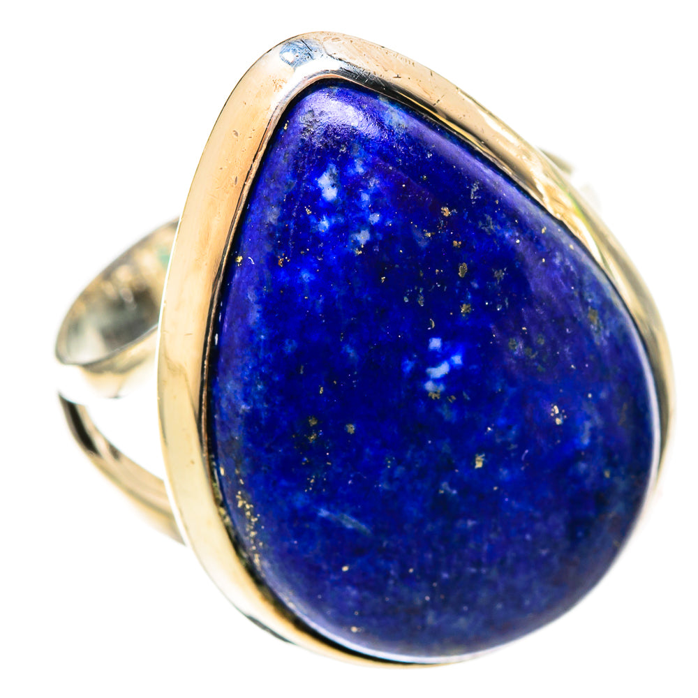 Lapis Lazuli Rings handcrafted by Anasilvercos - RING120425 - Photo 2