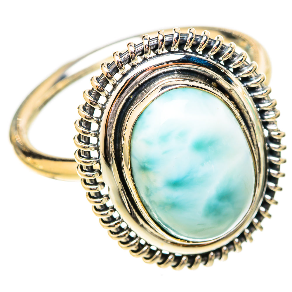 Larimar Rings handcrafted by Anasilvercos - RING120428 - Photo 2