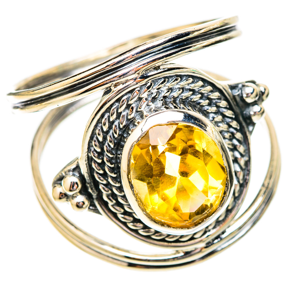 Citrine Rings handcrafted by Anasilvercos - RING120438 - Photo 2