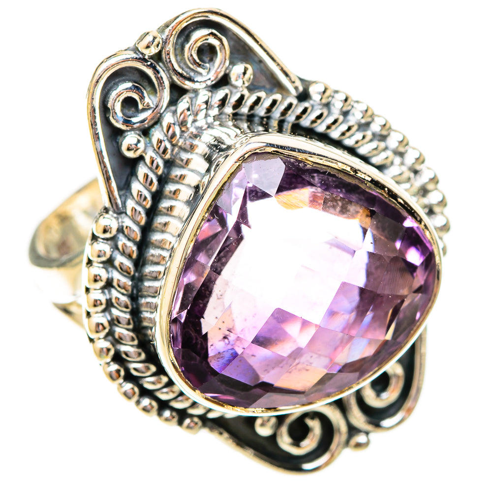 Amethyst Rings handcrafted by Anasilvercos - RING120445 - Photo 2