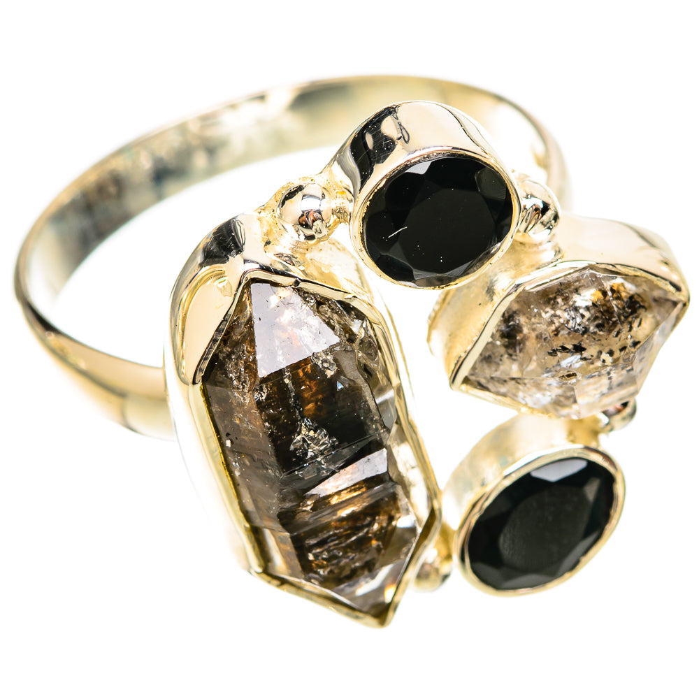Herkimer Diamond Rings handcrafted by Anasilvercos - RING120450 - Photo 2