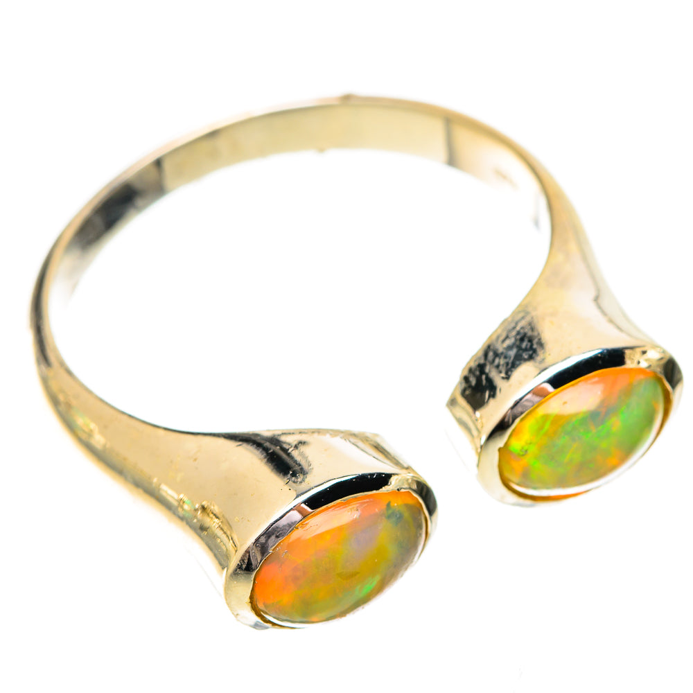 Ethiopian Opal Rings handcrafted by Anasilvercos - RING120458 - Photo 2
