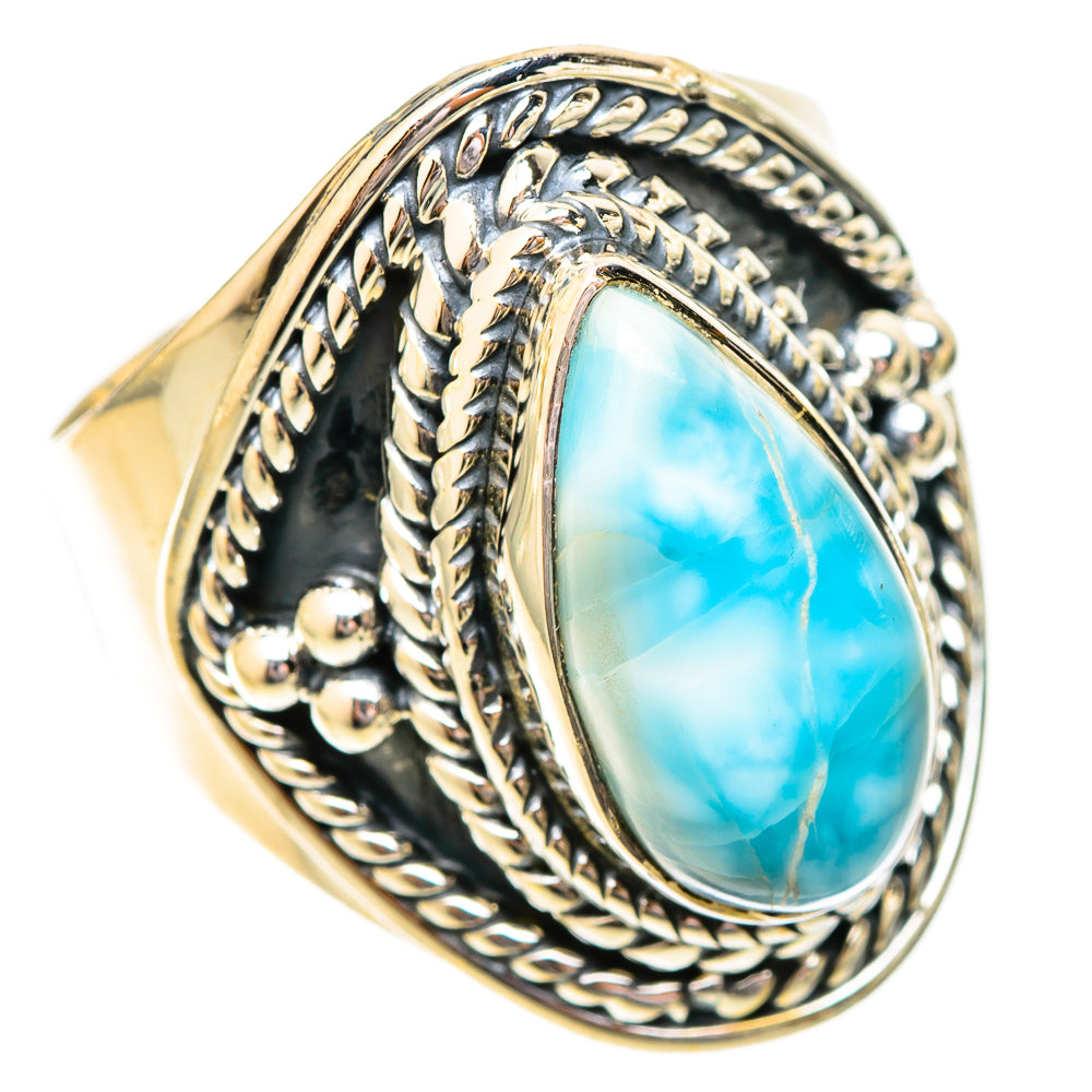 Larimar Rings handcrafted by Anasilvercos - RING120462 - Photo 2