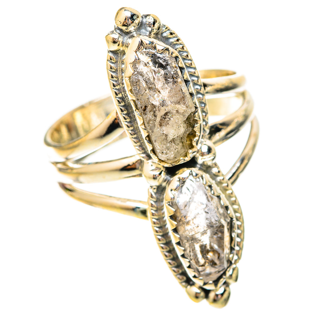 Herkimer Diamond Rings handcrafted by Anasilvercos - RING120490 - Photo 2