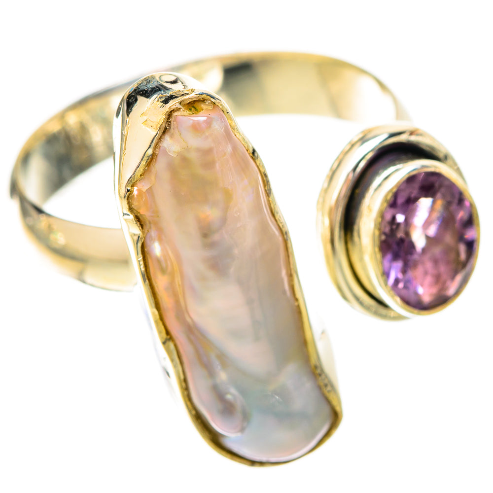 Mother Of Pearl Rings handcrafted by Anasilvercos - RING120493 - Photo 2