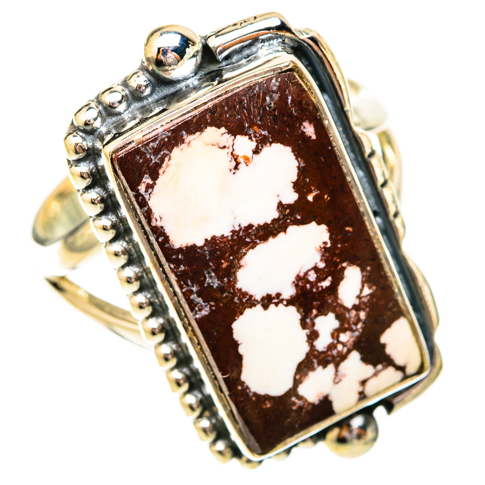 Wild Horse Jasper Rings handcrafted by Anasilvercos - RING120511 - Photo 2