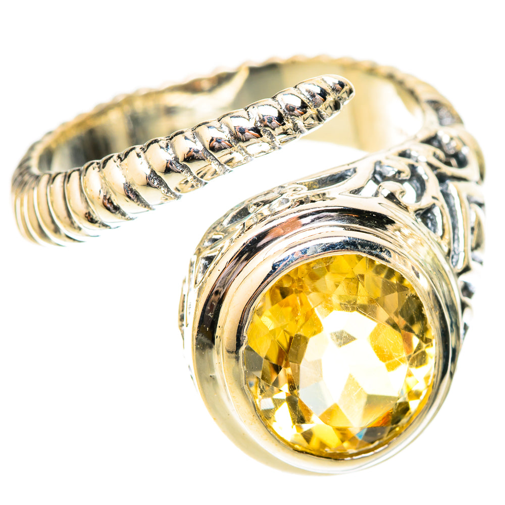 Citrine Rings handcrafted by Anasilvercos - RING120513 - Photo 2