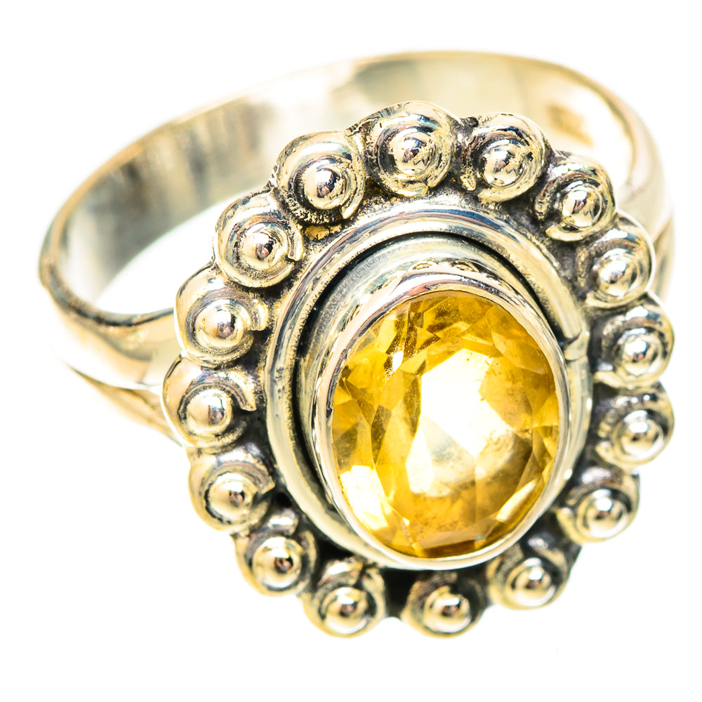 Citrine Rings handcrafted by Anasilvercos - RING120515 - Photo 2