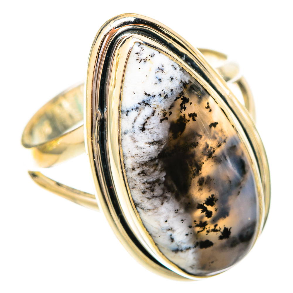 Dendritic Opal Rings handcrafted by Anasilvercos - RING120529 - Photo 2