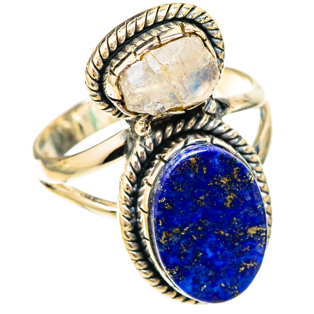 Lapis Lazuli Rings handcrafted by Anasilvercos - RING120534 - Photo 2