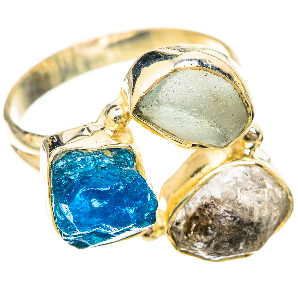 Apatite Rings handcrafted by Anasilvercos - RING120538 - Photo 2