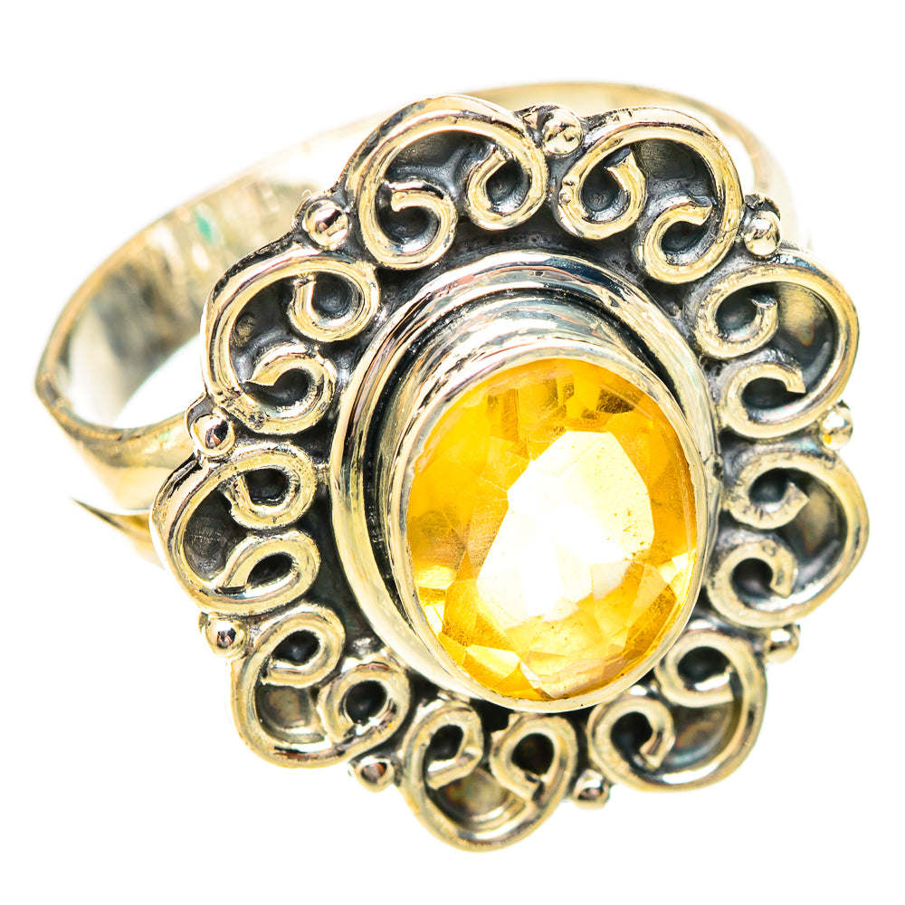 Citrine Rings handcrafted by Anasilvercos - RING120550 - Photo 2