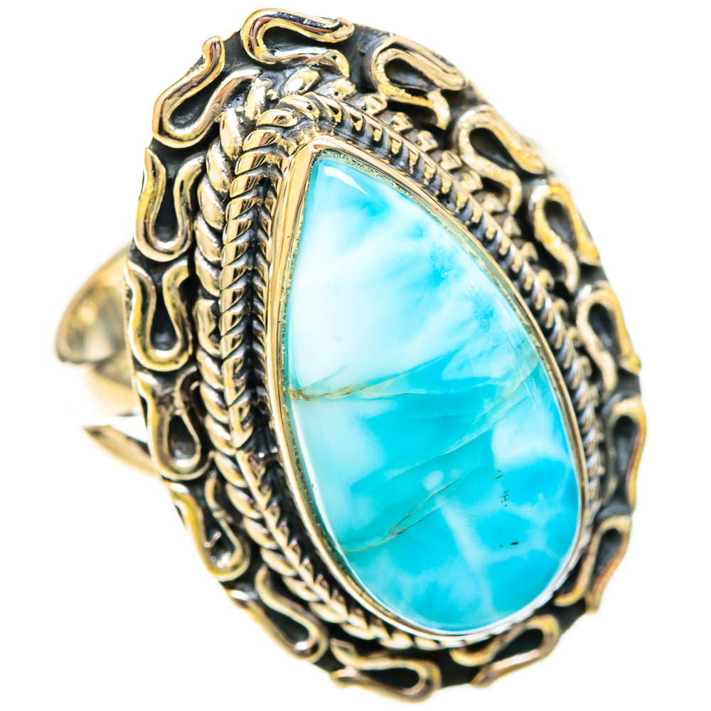 Larimar Rings handcrafted by Anasilvercos - RING120565 - Photo 2