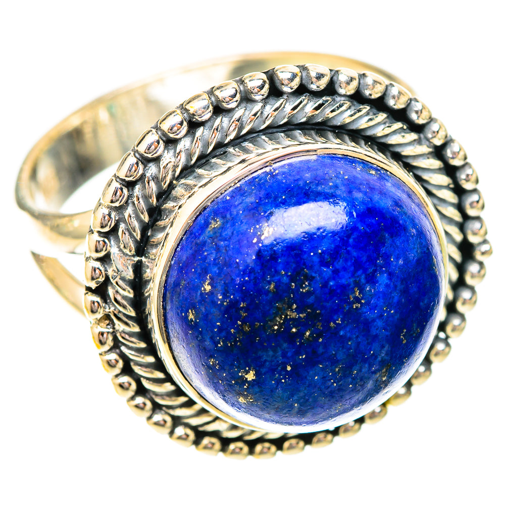 Lapis Lazuli Rings handcrafted by Anasilvercos - RING120568 - Photo 2