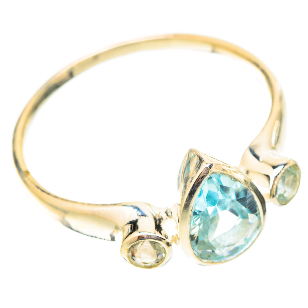 Blue Topaz Rings handcrafted by Anasilvercos - RING120571 - Photo 2