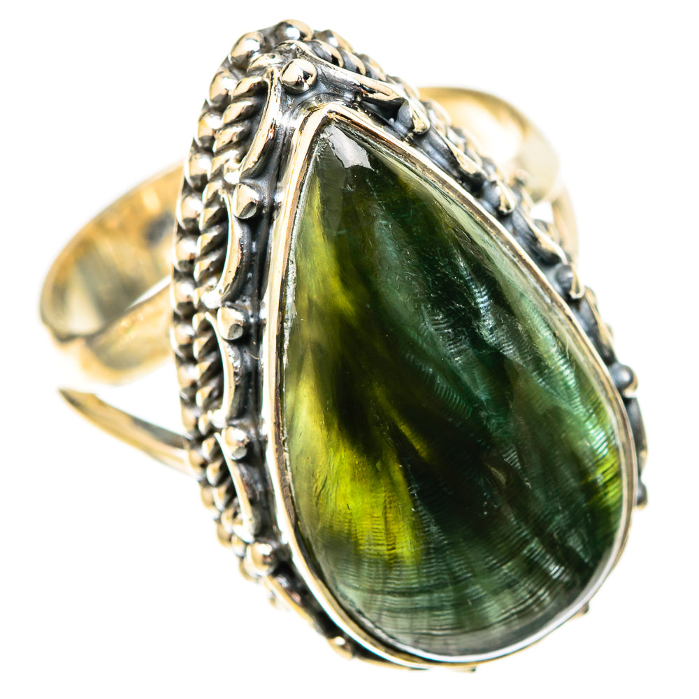 Seraphinite Rings handcrafted by Anasilvercos - RING120576 - Photo 2