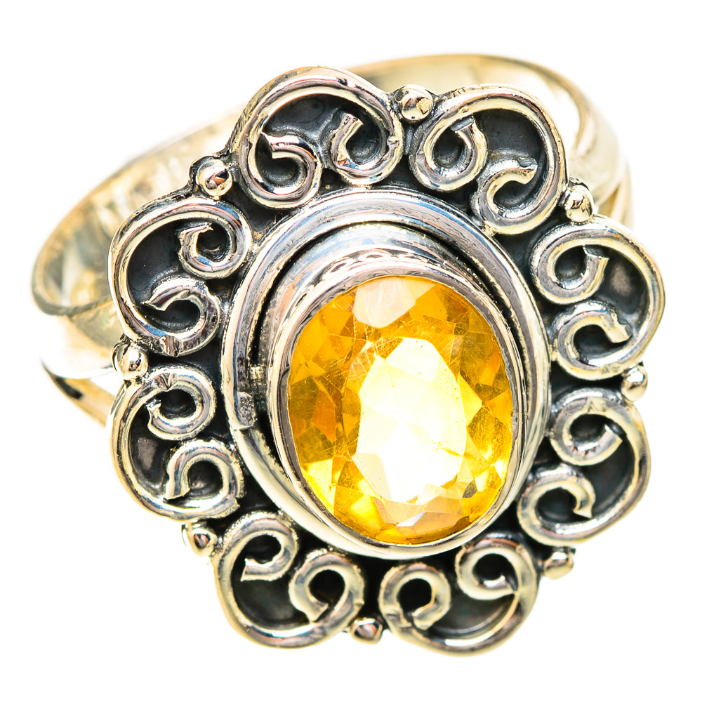Citrine Rings handcrafted by Anasilvercos - RING120581 - Photo 2