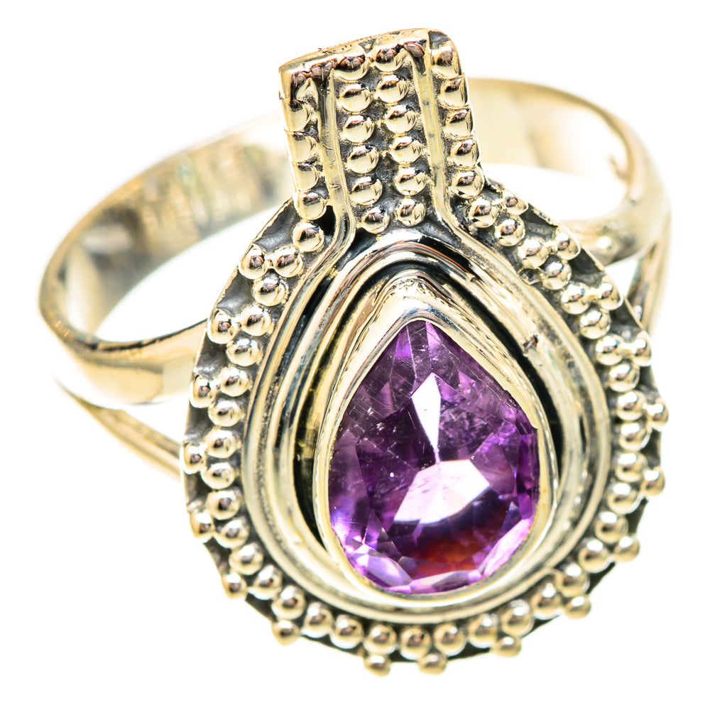 Amethyst Rings handcrafted by Anasilvercos - RING120589 - Photo 2