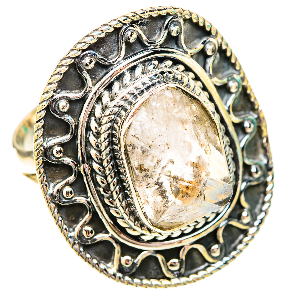 Herkimer Diamond Rings handcrafted by Anasilvercos - RING120621 - Photo 2