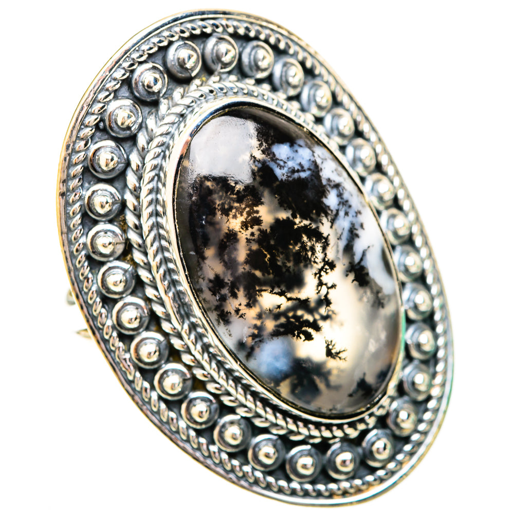 Dendritic Opal Rings handcrafted by Anasilvercos - RING120625 - Photo 2