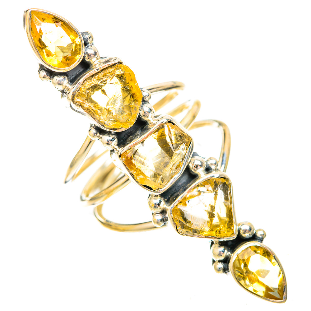 Citrine Rings handcrafted by Anasilvercos - RING120664 - Photo 2