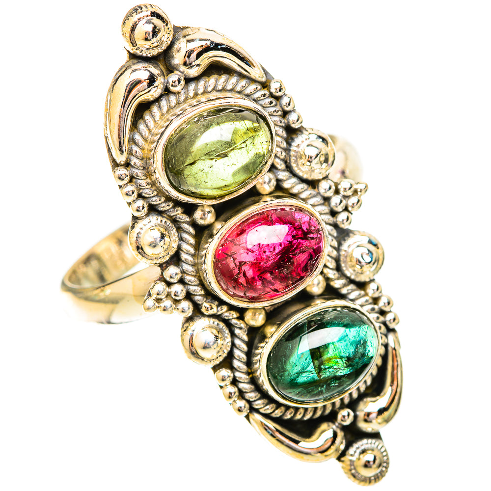 Tourmaline Rings handcrafted by Anasilvercos - RING120681 - Photo 2