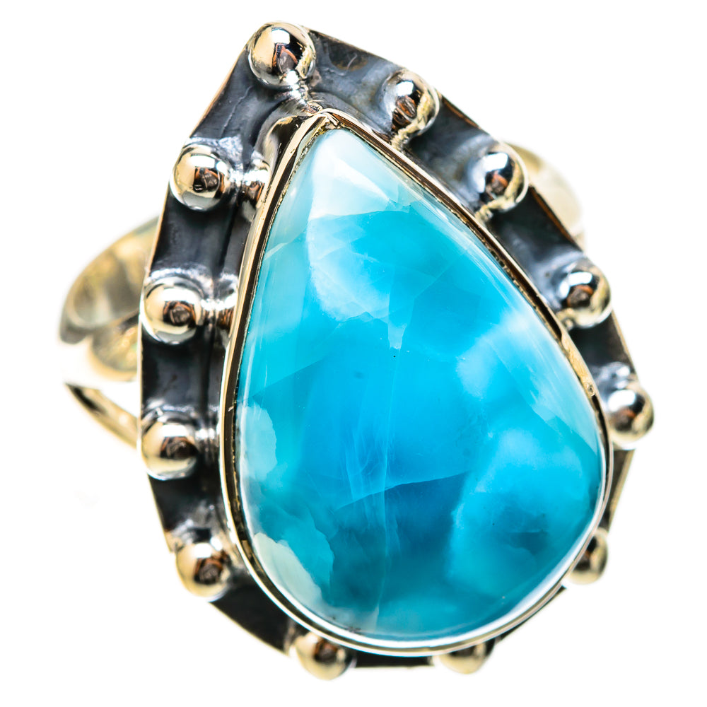 Larimar Rings handcrafted by Anasilvercos - RING120730 - Photo 2