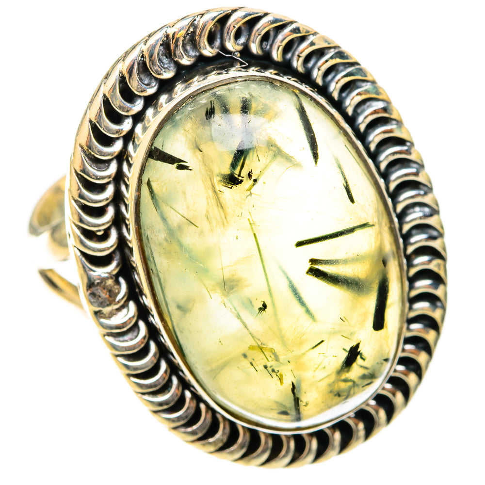 Prehnite Rings handcrafted by Anasilvercos - RING120732 - Photo 2