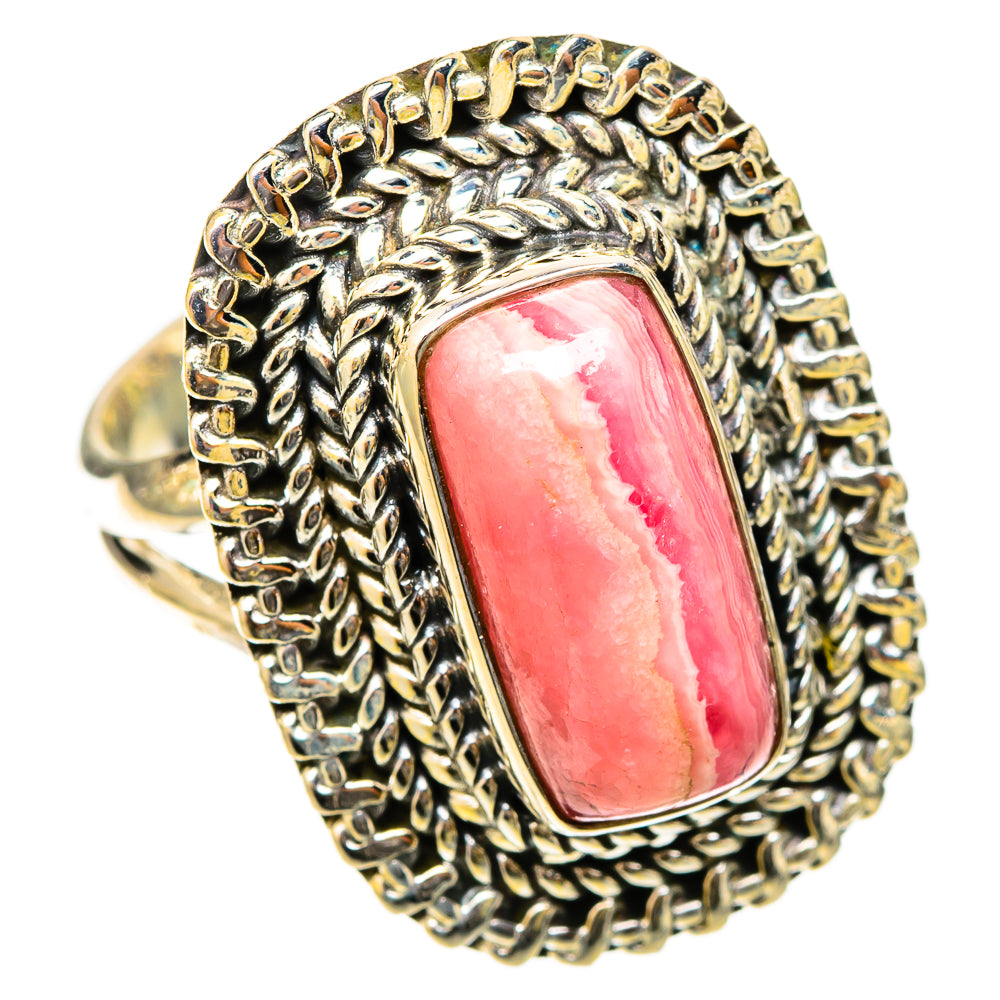 Rhodochrosite Rings handcrafted by Anasilvercos - RING120743 - Photo 2
