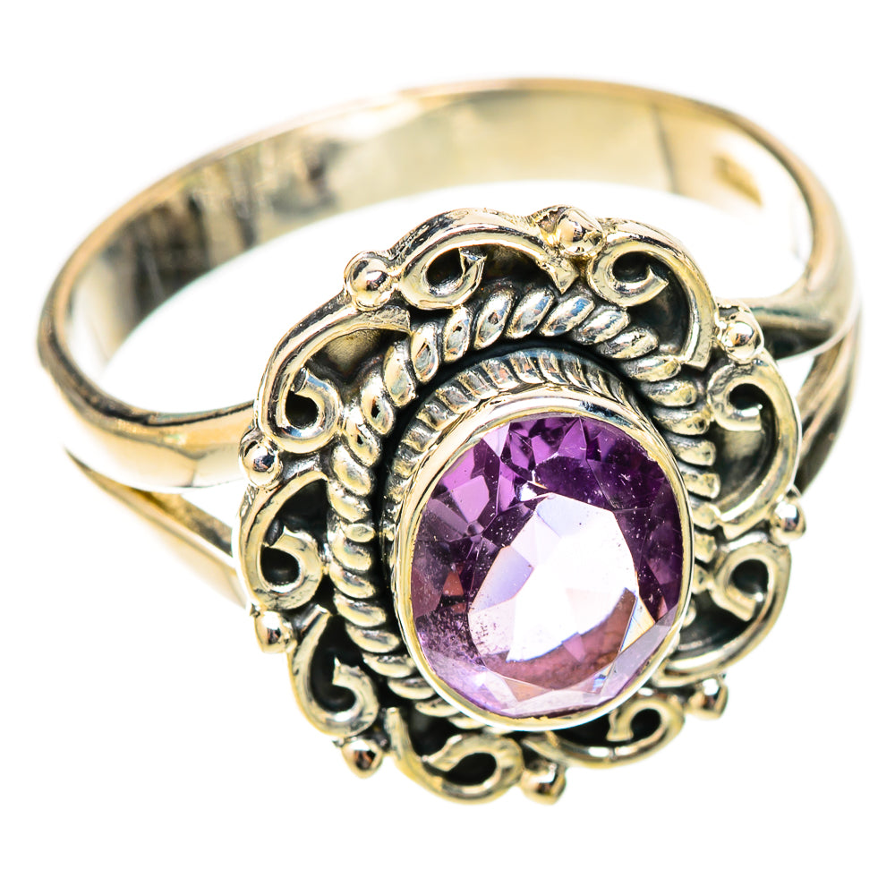 Amethyst Rings handcrafted by Anasilvercos - RING120746 - Photo 2