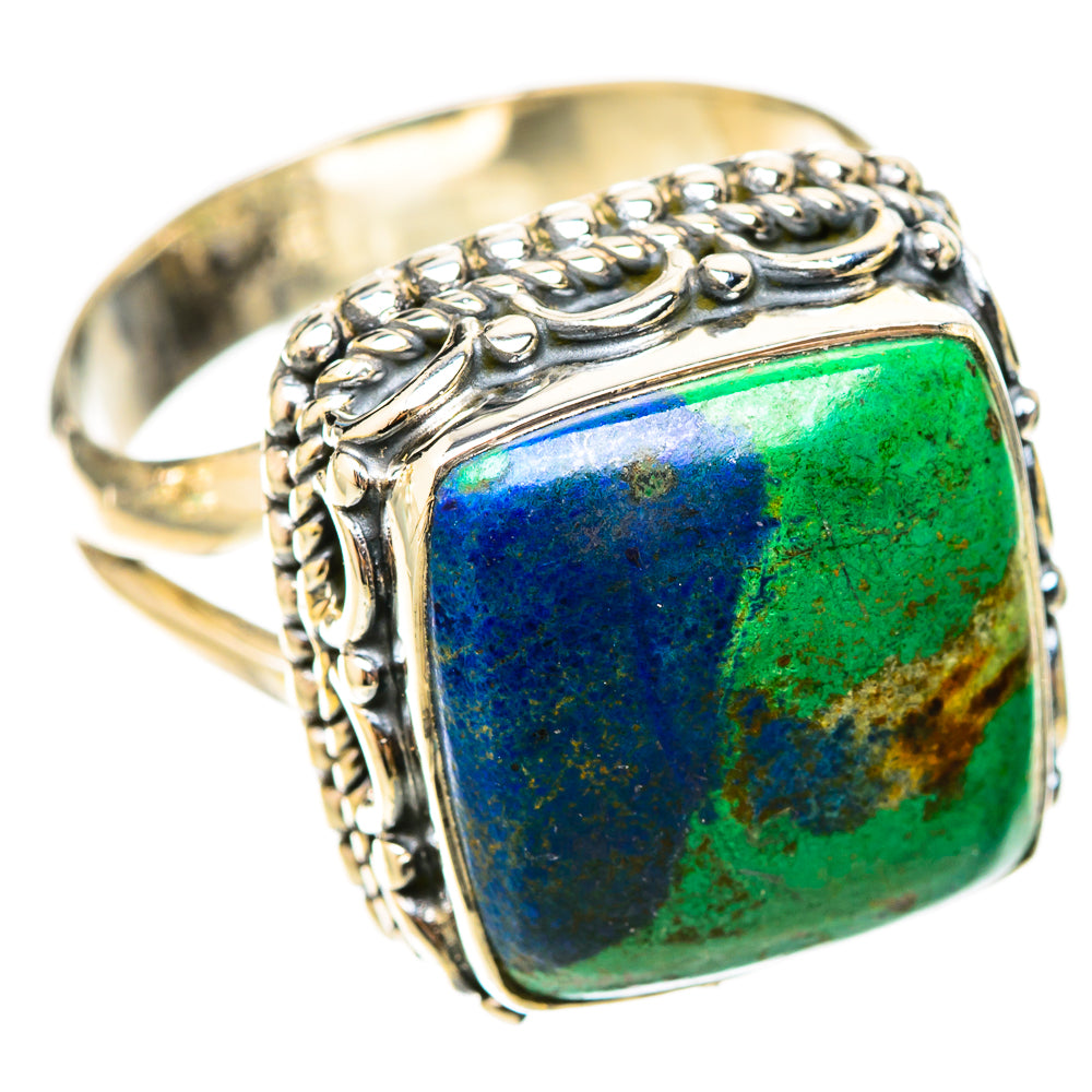 Azurite Rings handcrafted by Anasilvercos - RING120753 - Photo 2
