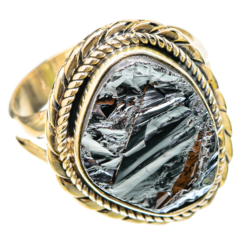 Shungite Rings handcrafted by Anasilvercos - RING120756 - Photo 2