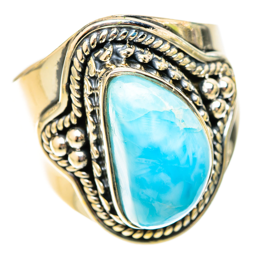 Larimar Rings handcrafted by Anasilvercos - RING120761 - Photo 2