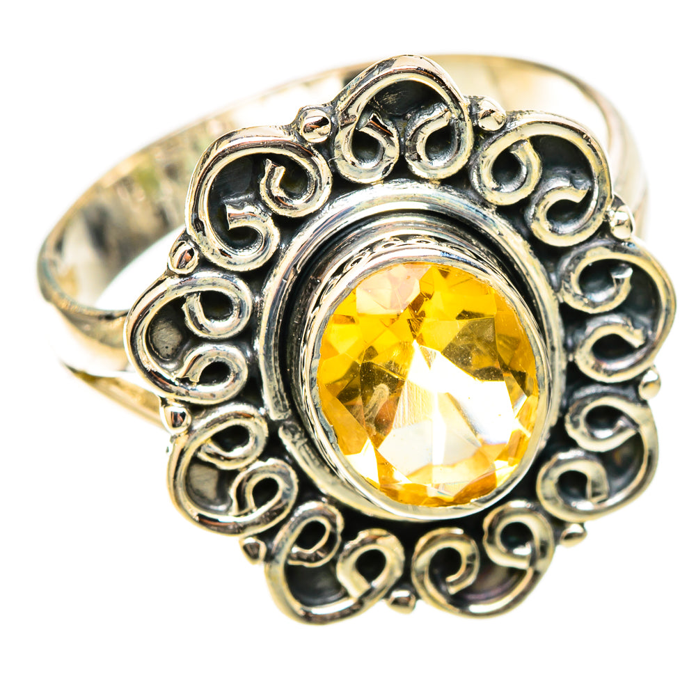 Citrine Rings handcrafted by Anasilvercos - RING120774 - Photo 2