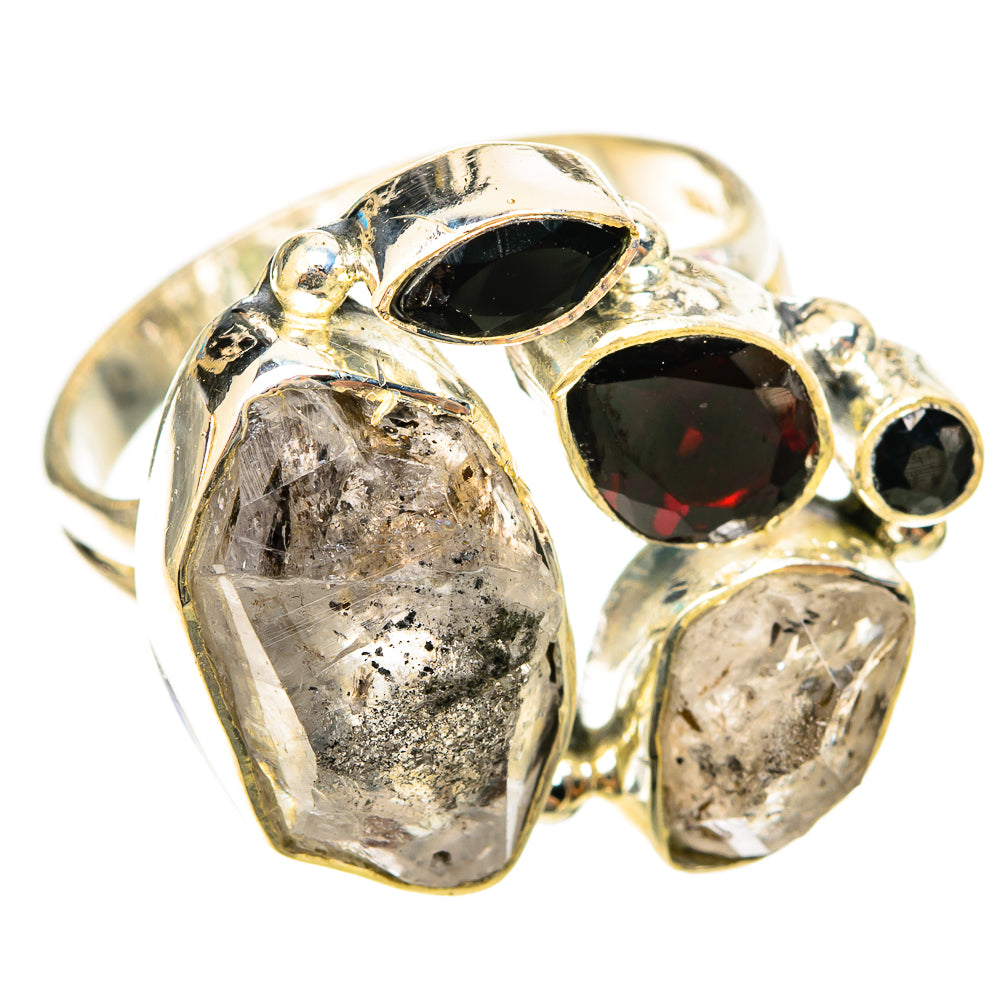 Herkimer Diamond Rings handcrafted by Anasilvercos - RING120780 - Photo 2
