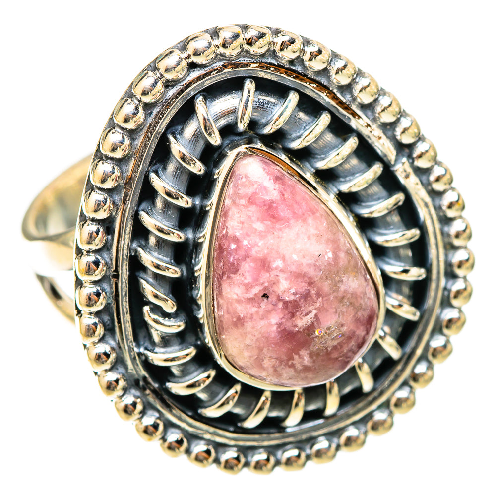 Lepidolite Rings handcrafted by Anasilvercos - RING120809 - Photo 2