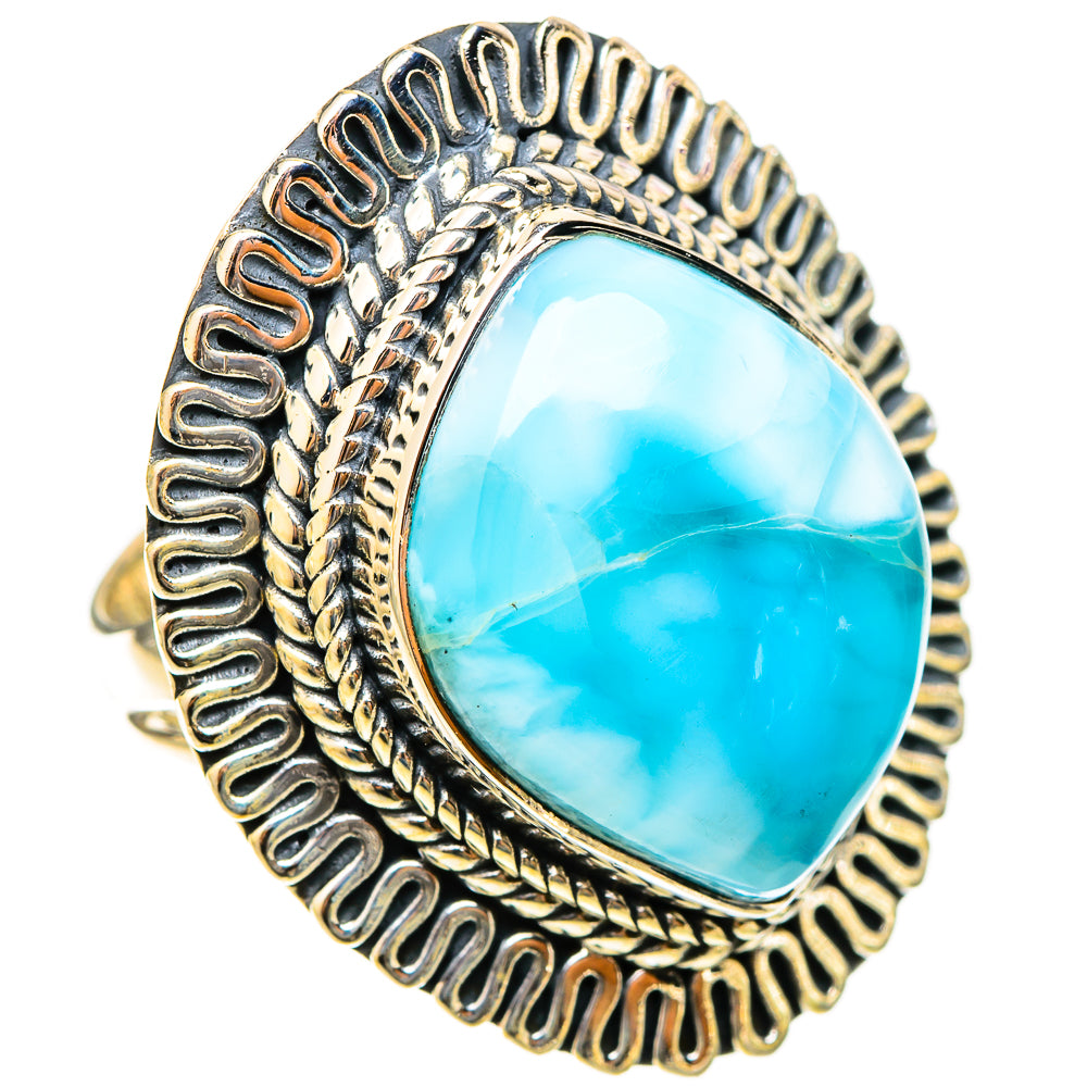 Larimar Rings handcrafted by Anasilvercos - RING120828 - Photo 2