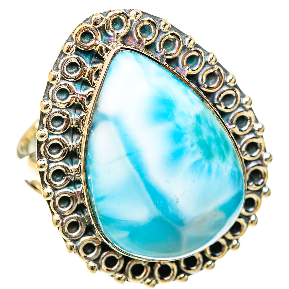 Larimar Rings handcrafted by Anasilvercos - RING120835 - Photo 2