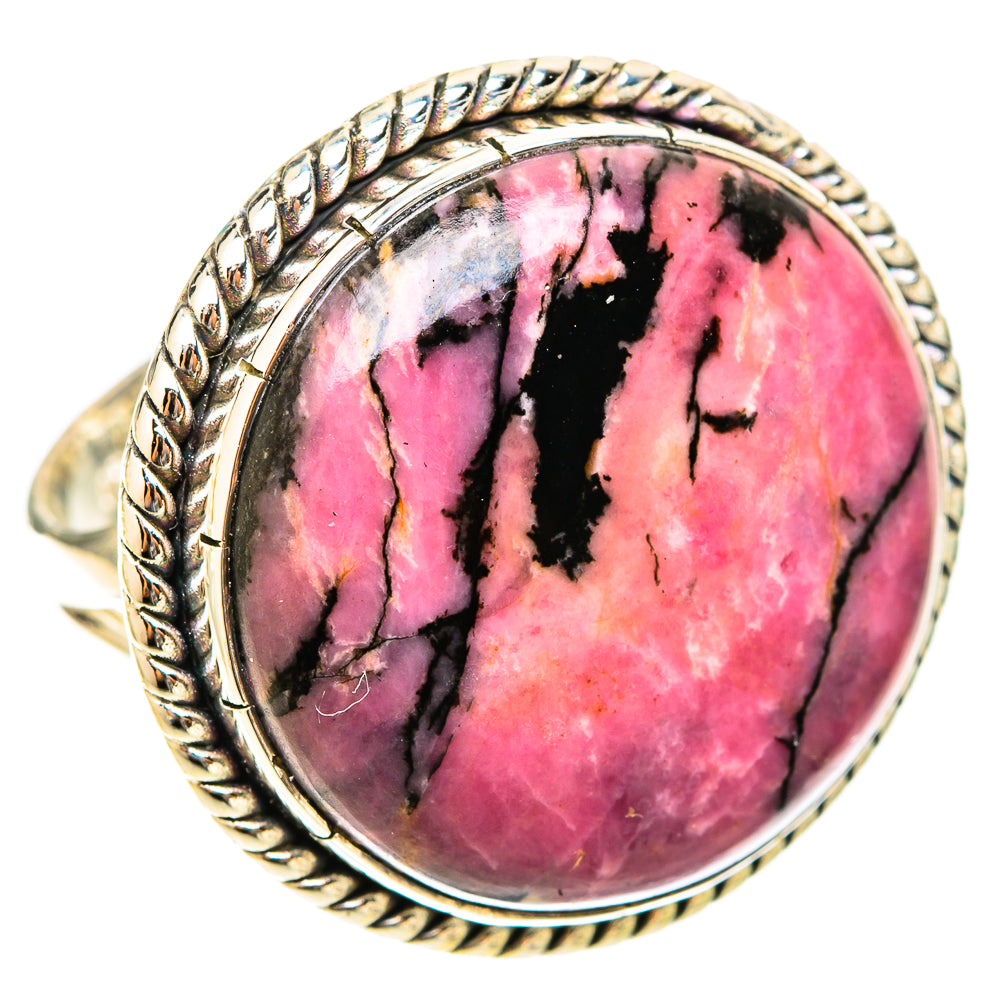 Rhodonite Rings handcrafted by Anasilvercos - RING120854 - Photo 2
