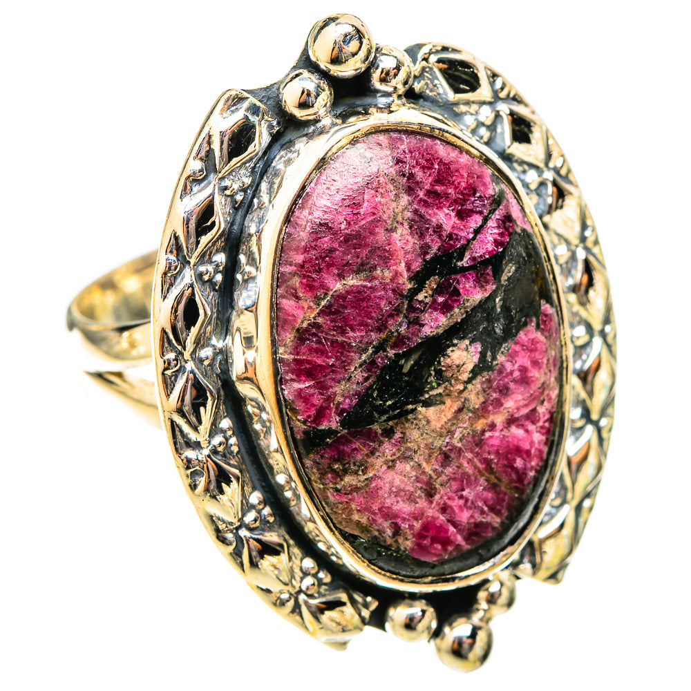 Russian Eudialyte Rings handcrafted by Anasilvercos - RING120857 - Photo 2
